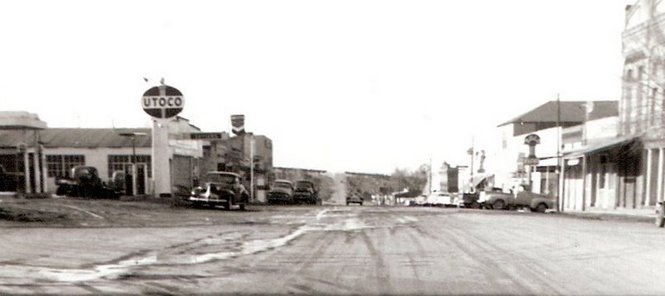 Eureka Main Street facing north in the 1950s.