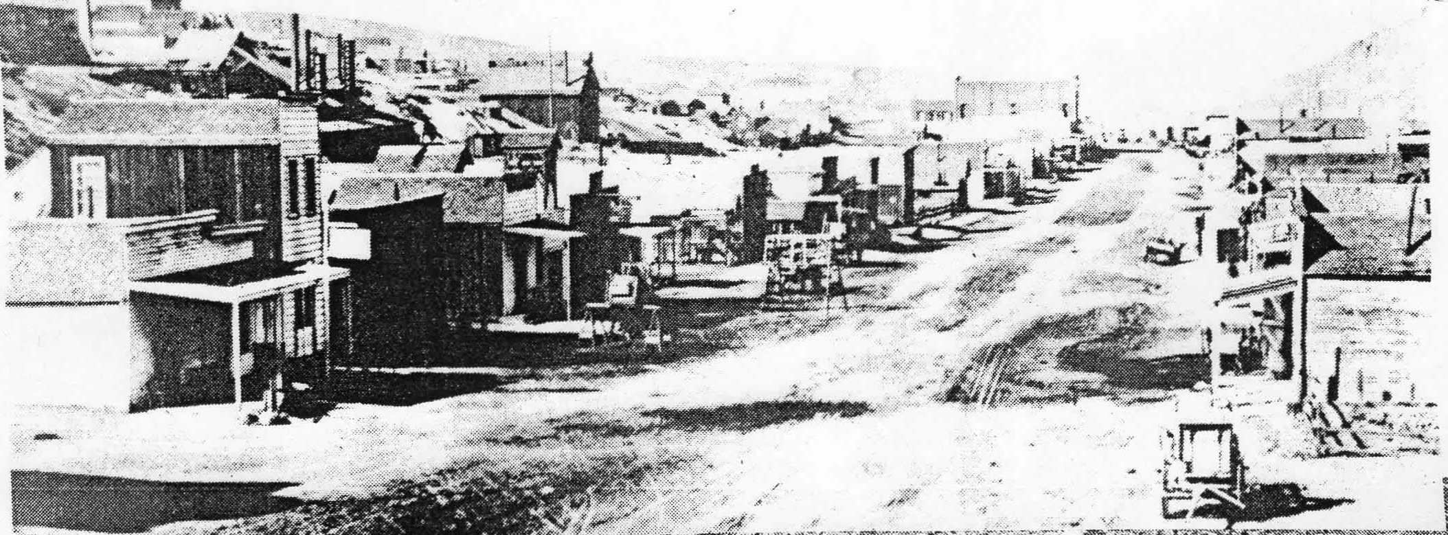 Downtown Eureka in 1870s